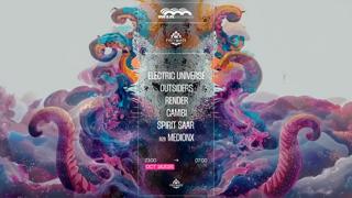 Pisitrance: Electric Universe, Outsiders, Render, Camibi, Spirit Saar & Medionx