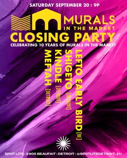 Murals In The Market Closing Party