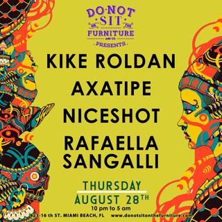 Kike Roldan, Axatipe, Niceshot & Rafaella Sangalli