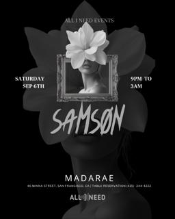Samson [Afro House] At Madarae