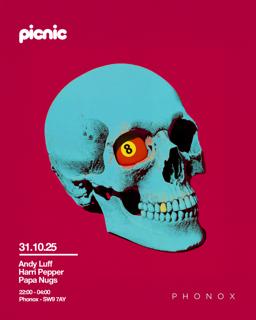 Picnic Halloween: Papa Nugs, Harri Pepper, Andy Luff