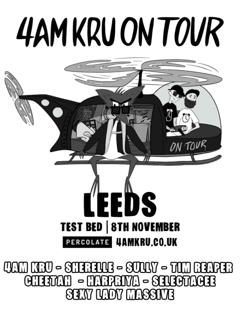 4Am Kru Uk Tour: 4Am Kru, Sherelle, Tim Reaper, Sully & More