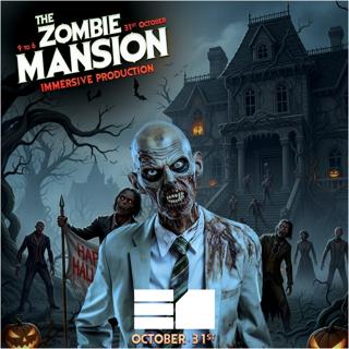 Zombie Mansion W/ Sam Supplier And Mark Radford Immersive Halloween Party