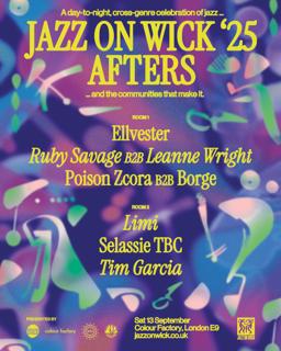 Jazz On Wick 2025 Afterparty