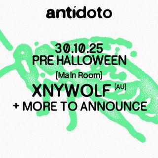 Antidoto Club: Pre-Halloween