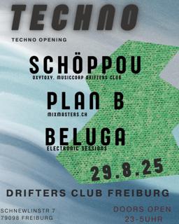 Techno Opening: Drifter'S Club