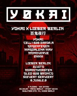 Yøkai & Lieber Berlin 百鬼夜行 (Hyakki Yagyō)