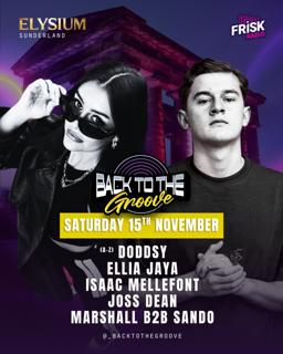 Back To The Groove Presents - Ellia Jaya + Joss Dean