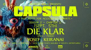 Cápsula: Die Klar (Trance, Hard Dance, Hard House) Free Entry