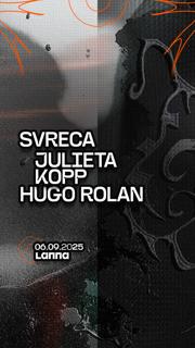 Lanna Club Presenta Svreca, Julieta Kopp, Hugo Rolan