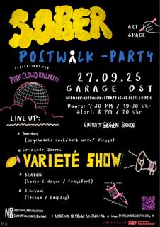 Sober Postwalkparty