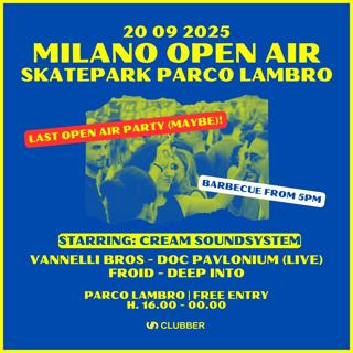 Milano Open Air - Skatepark Parco Lambro