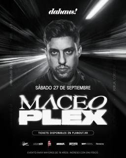 Maceo Plex X Dahaus