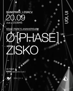Dune Park Legacy Vol Vi: Ø Phase & Zisko