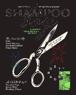 Pack Animal & Midnight Mass Books Present: Shampoo Boy A Launch For Stevie Manning'S New Book