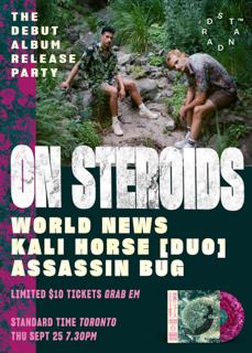 World News, Kali Horse (Duo), Assassin Bug (Dj)