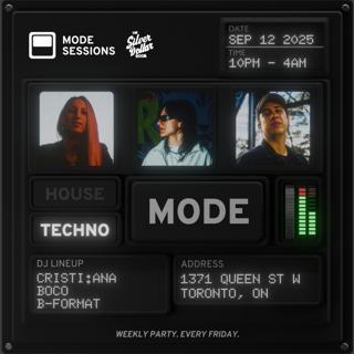 Mode Sessions: Techno Mode - Cristi:Ana, Boco, B-Format