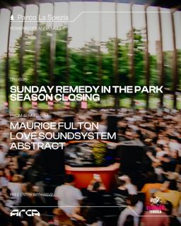 Sunday Remedy In The Park Season Closing