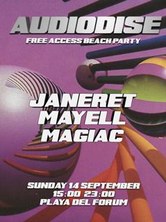 Audiodise Daytime Free Access Beach Party Pres. Janeret & Mayell