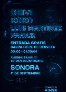 Sonora - Entrada Y Barra Libre Gratis Hasta La 01:30