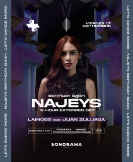 Sonorama Pres / Najeys Birthday Bash