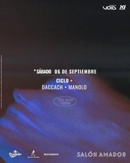 (House) Musica Tremenda: Manolo + Daccach + Ciclo