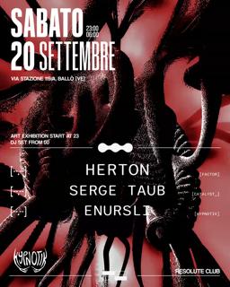 Hypnotik - ''Opening Season'' - W/Herton, Serge Taub, Enursli