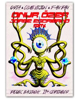 Famjam X Opia Records X Club Vision Present: Onur Özer, Jorge Escribano & Simi