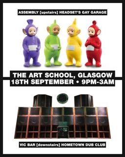Headset'S Gay Garage X Hometown Dub Club X The Art School