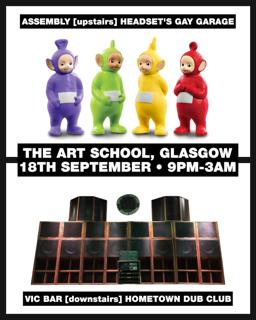 Headset'S Gay Garage X Hometown Dub Club X The Art School