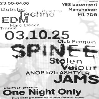 Ashtylr Presents: One Night Only