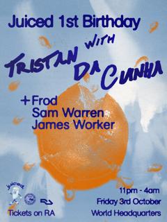 Juiced 1St Birthday With Tristan Da Cunha