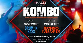 Hazey Pres: Kombo #2 - 2 Days Of Hard Hitting Techno & Drum 'N Bass