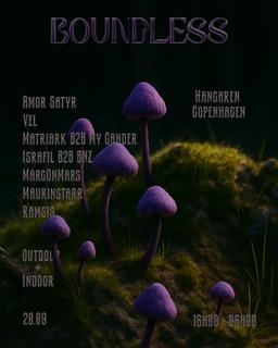Boundless Invite Amor Satyr / Vel / Matriark B2B My Gander / Israfil B2B Bnz / Maurinstarr