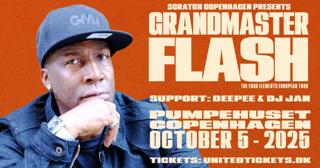 Grandmaster Flash (Us) // Support: Deepee & Dj Jan