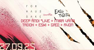 For Haus Sake Invites Easy Tiger