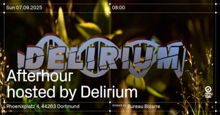 Afterhour Hosted By Delirium