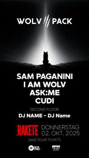 Wolv /// Pack Pres Sam Paganini
