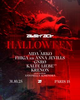 Abstract Halloween W/ Aida Arko, Gnro, Kalte Liebe, Krenon