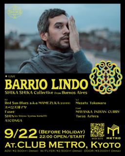 Barrio Lindo Japan Tour 2025 In Kyoto