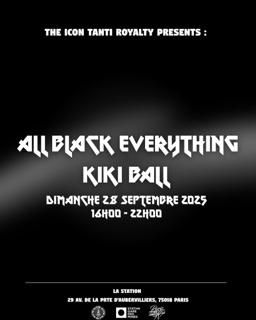 The All Black Everything Kiki Ball