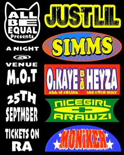 All Be Equal - A Night At Venue M.O.T