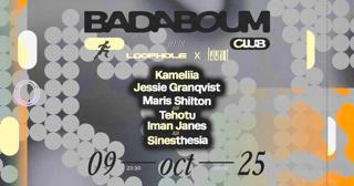 Club — Loophole X Feieramt: Kameliia, Jessie Granqvist, Maris Shiton, Tehotu, Iman Janes