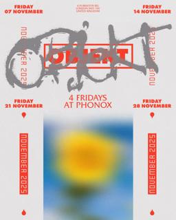 Objekt: 4 Fridays At Phonox - (14Th Nov)