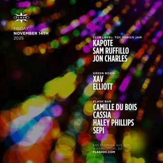 Toy Tonics Jam: Kapote - Sam Ruffillo