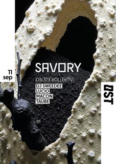 (5€) Savory - Techno Every Thursday