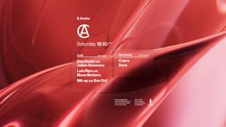 Shelter Presents: Critz - Luis Ripa B2B Mees Mattern, Dan Dusty B2B Julien Simmons