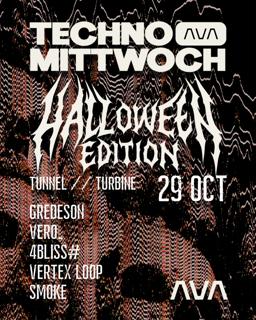 Techno Mittwoch: Tunnel/Turbine ( Hallowen Edition)