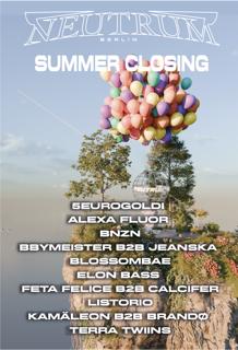 Summer Closing With Krl Mx, Listorio, Elon Bass, Bnzn, 5Eurogoldi