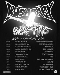 Pressure: Bushbaby (Every Time Tour)